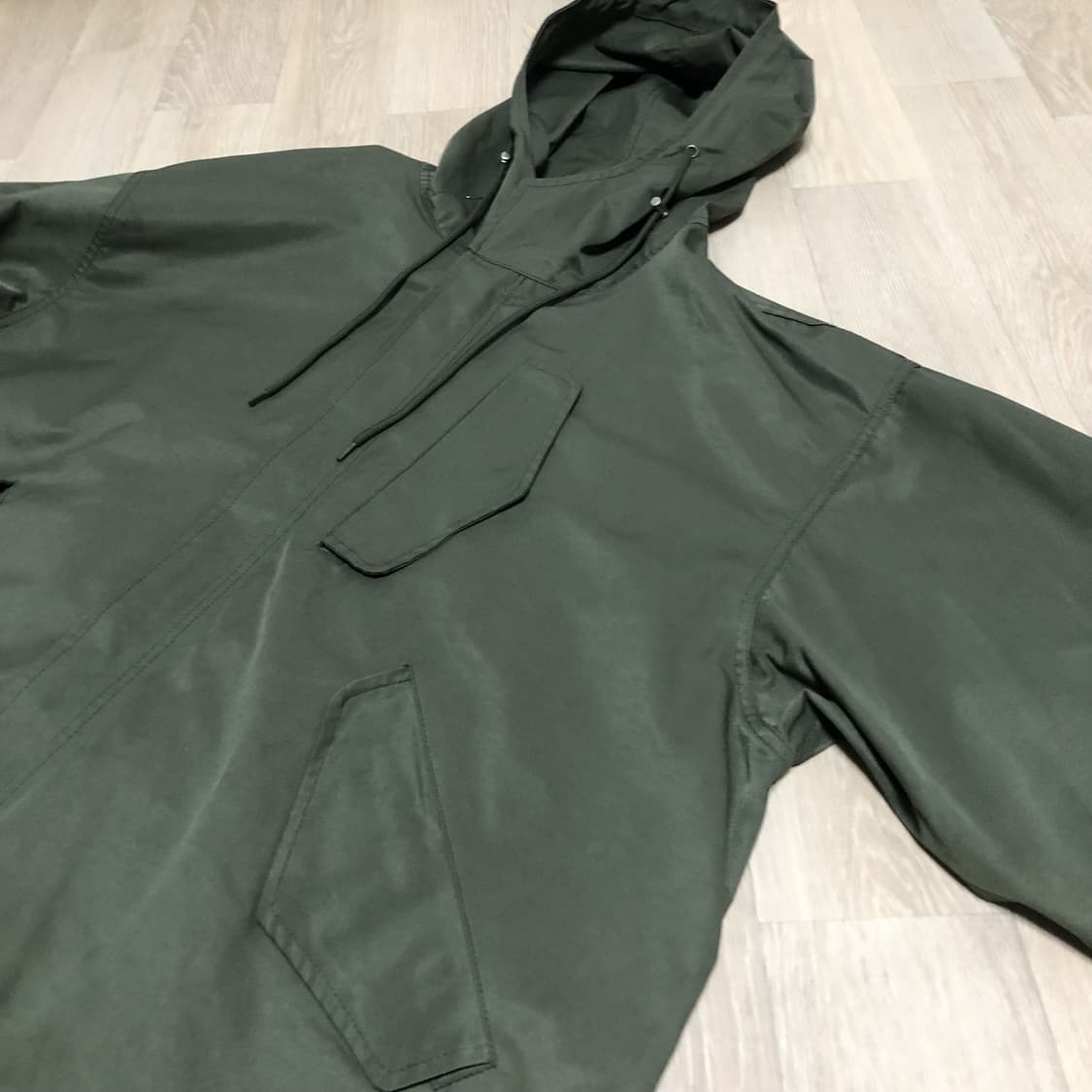 (L) 케이엔드 KND M-51 피쉬테일 모즈 파카 올리브 카키 상품이미지4