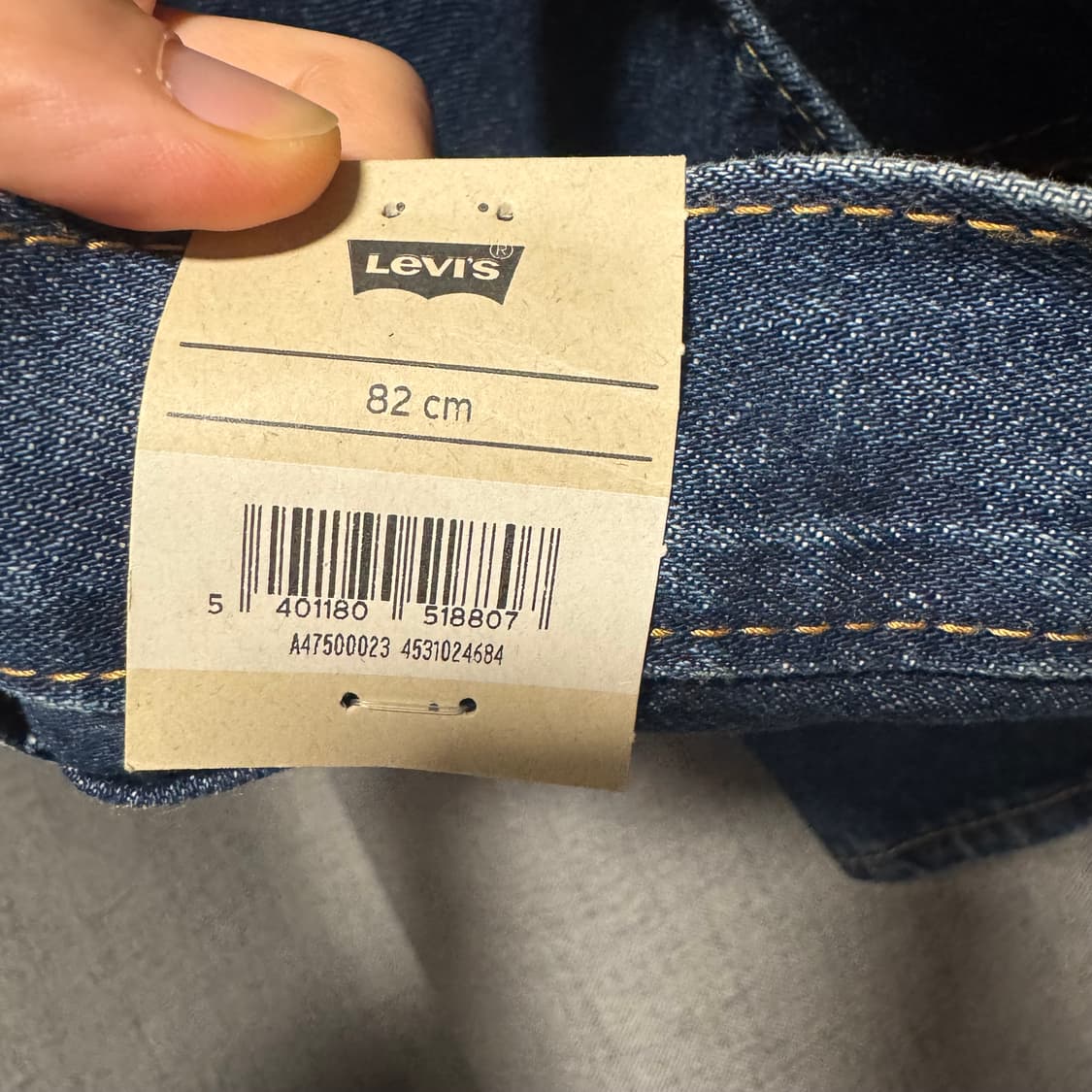 리바이스 578 배기진 인디고 32 상품이미지4