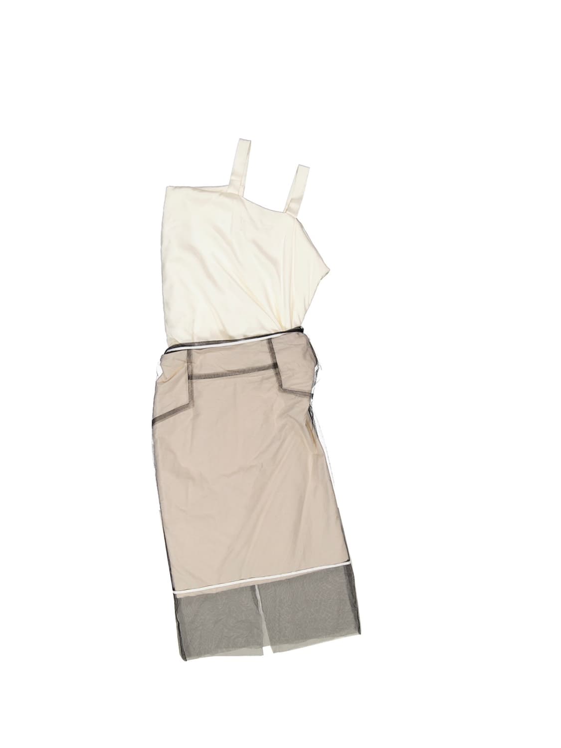 maison margiela 메종 마르지엘라 레이어드 미디 드레스 상품이미지3
