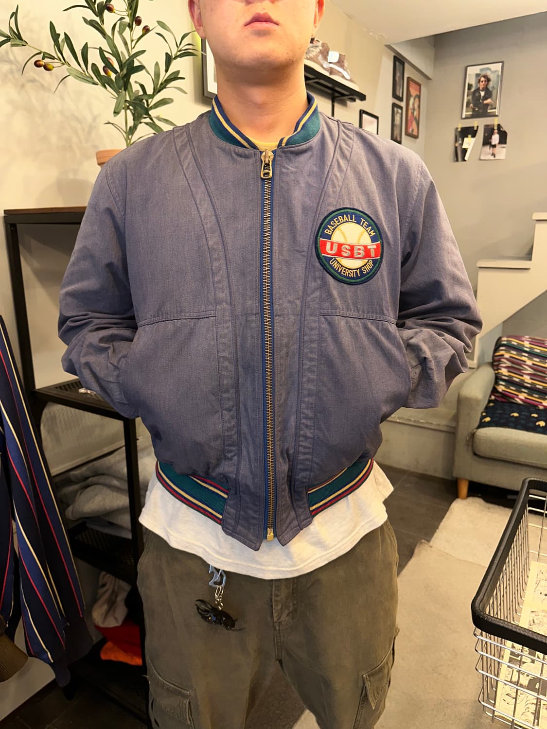 90’s Japanese USBT baseball boomber JK 상품이미지2