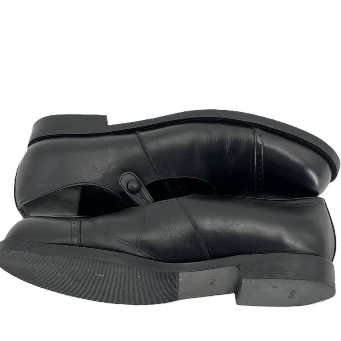 꼼데가르송 가죽 스트랩 플랫슈즈 상품이미지4