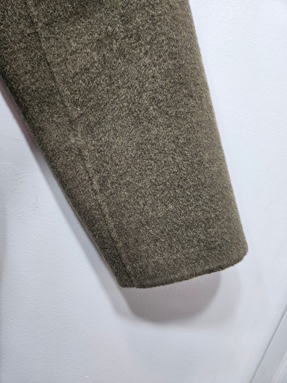 나이스클랍(nice claup) 빅카라 울코트 카키 상품이미지7