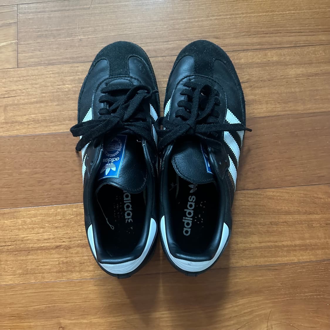 아디다스 삼바 OG 블랙 화이트 검  상품이미지2