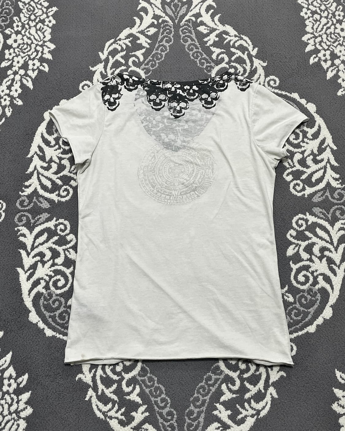 LGB Maya Skull Print T-shirt 상품이미지3