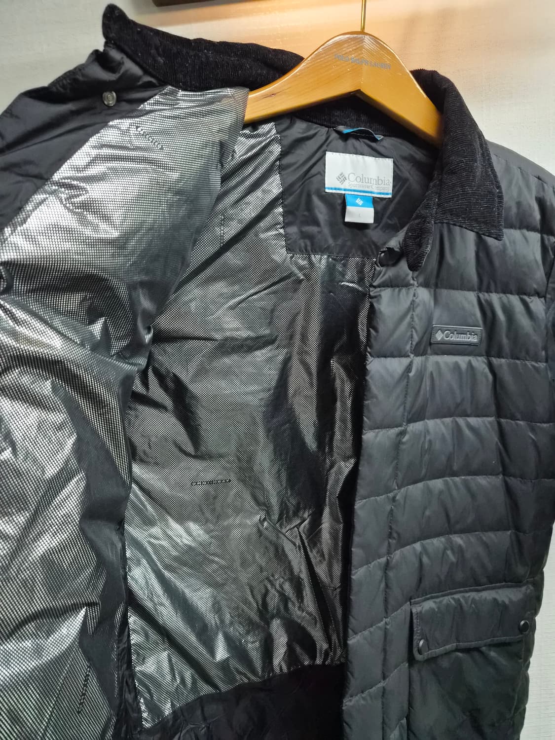 L) 컬럼비아 옴니히트 구스다운 퀼팅자켓 팝니다 상품이미지3