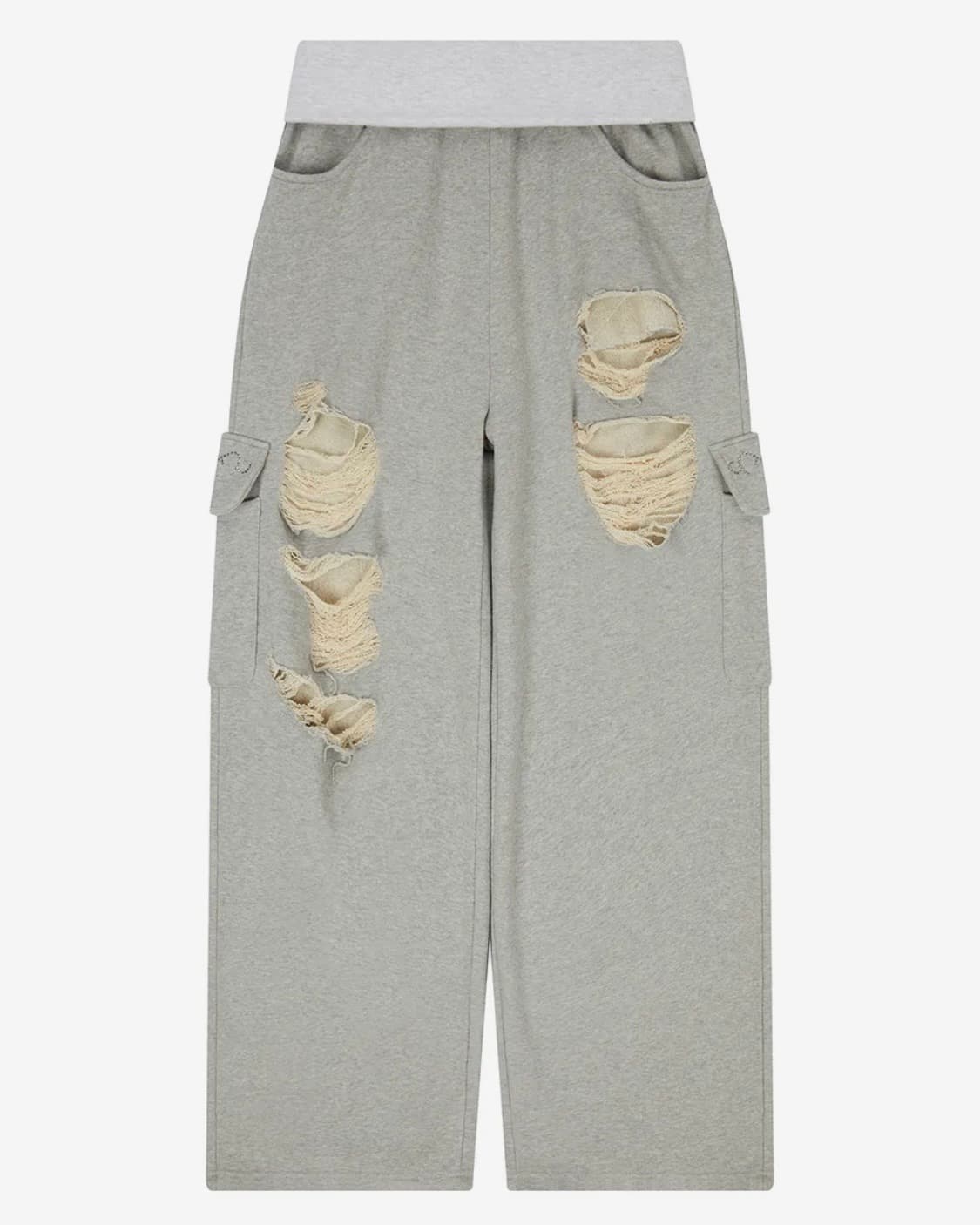 러브이즈트루 EL DAMAGE COLORING TRAINING PANTS 상품이미지2