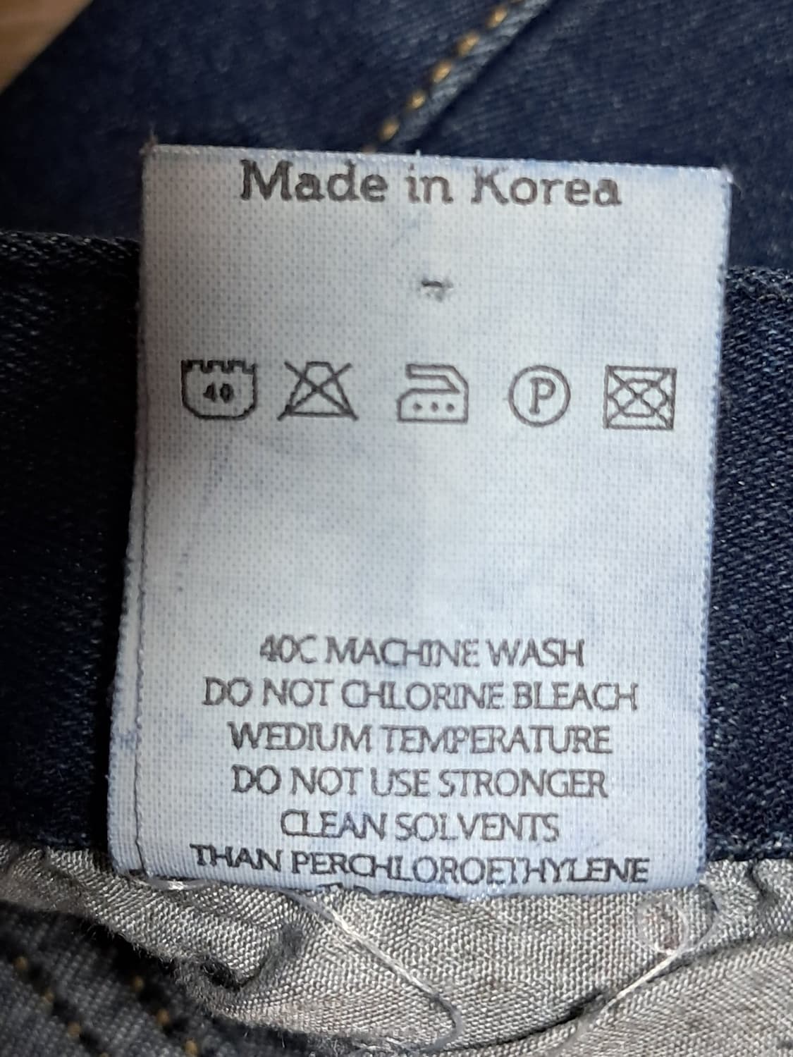 포크레인 데님 반바지 30 상품이미지7