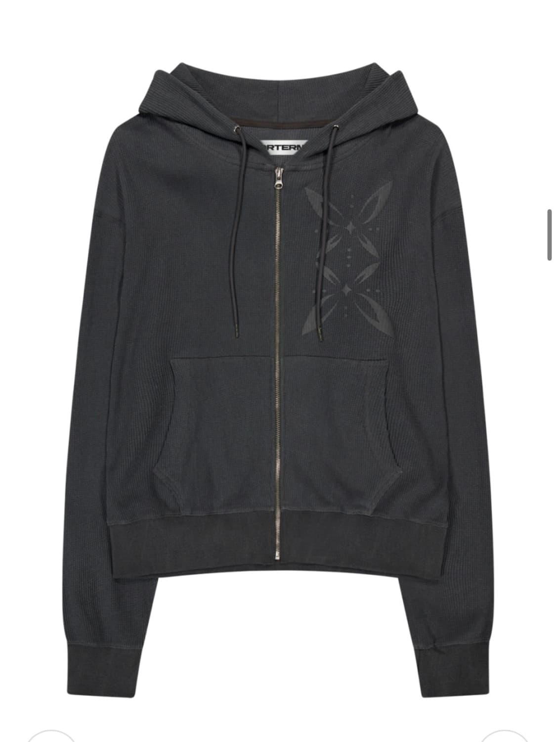 포르테나 후드집업 차콜 s 단일사이즈 상품이미지1