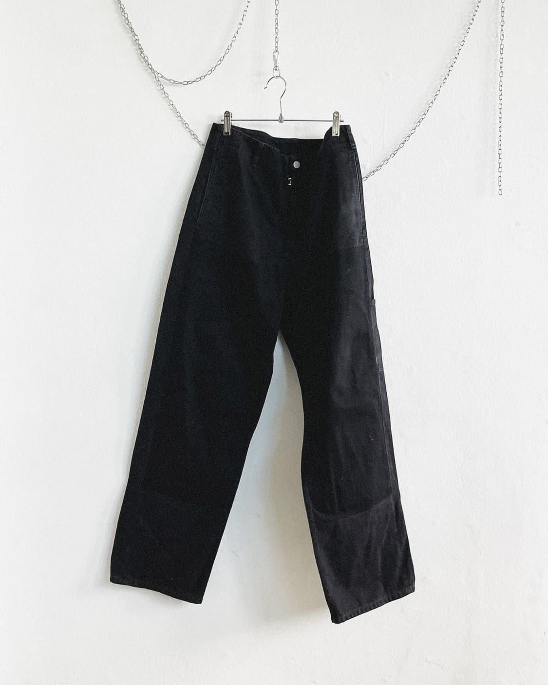 MM6 23SS 루즈 스트레이트핏 드롭크로치 데님 상품이미지4