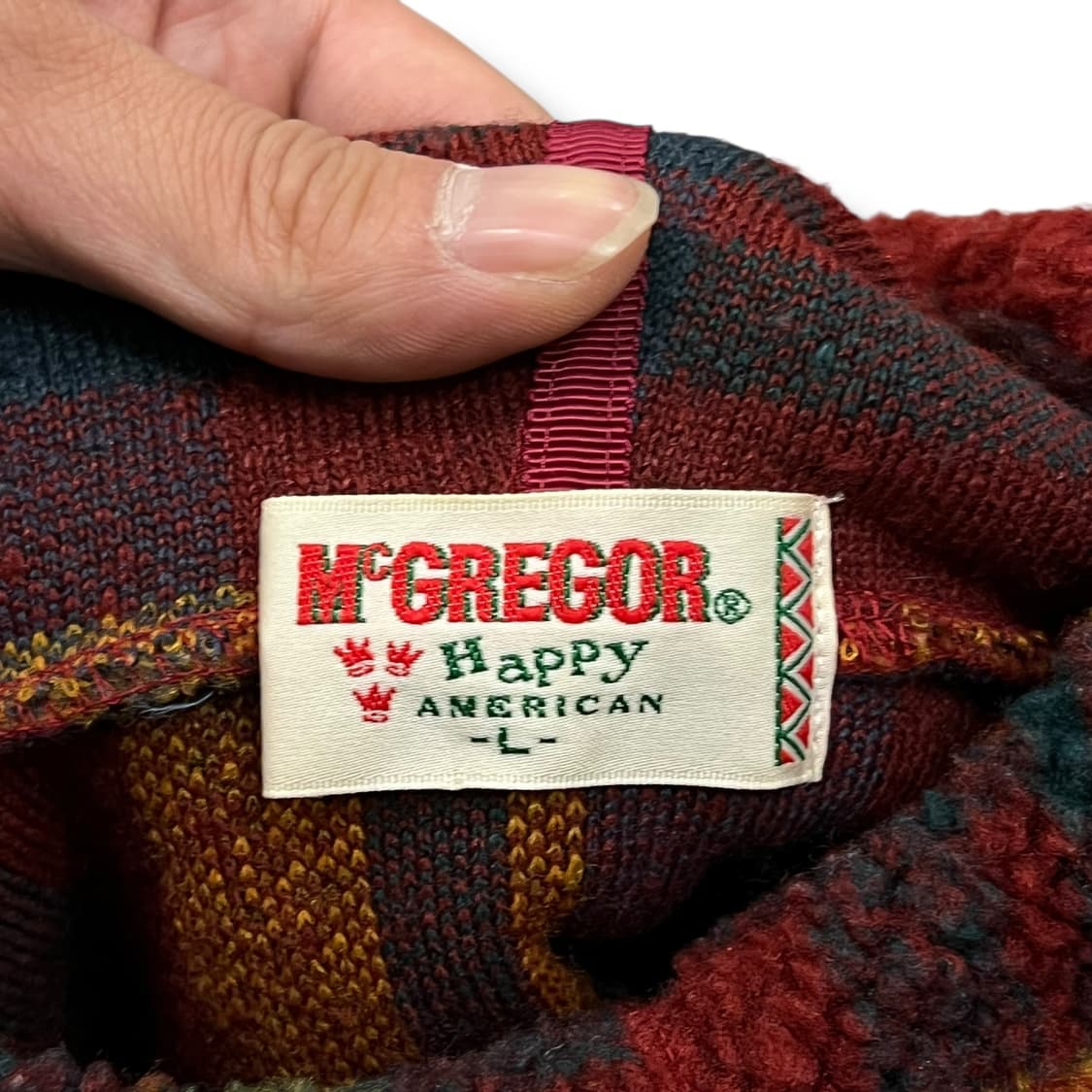  맥그리거 패턴 후드 플리스 y13834 상품이미지7