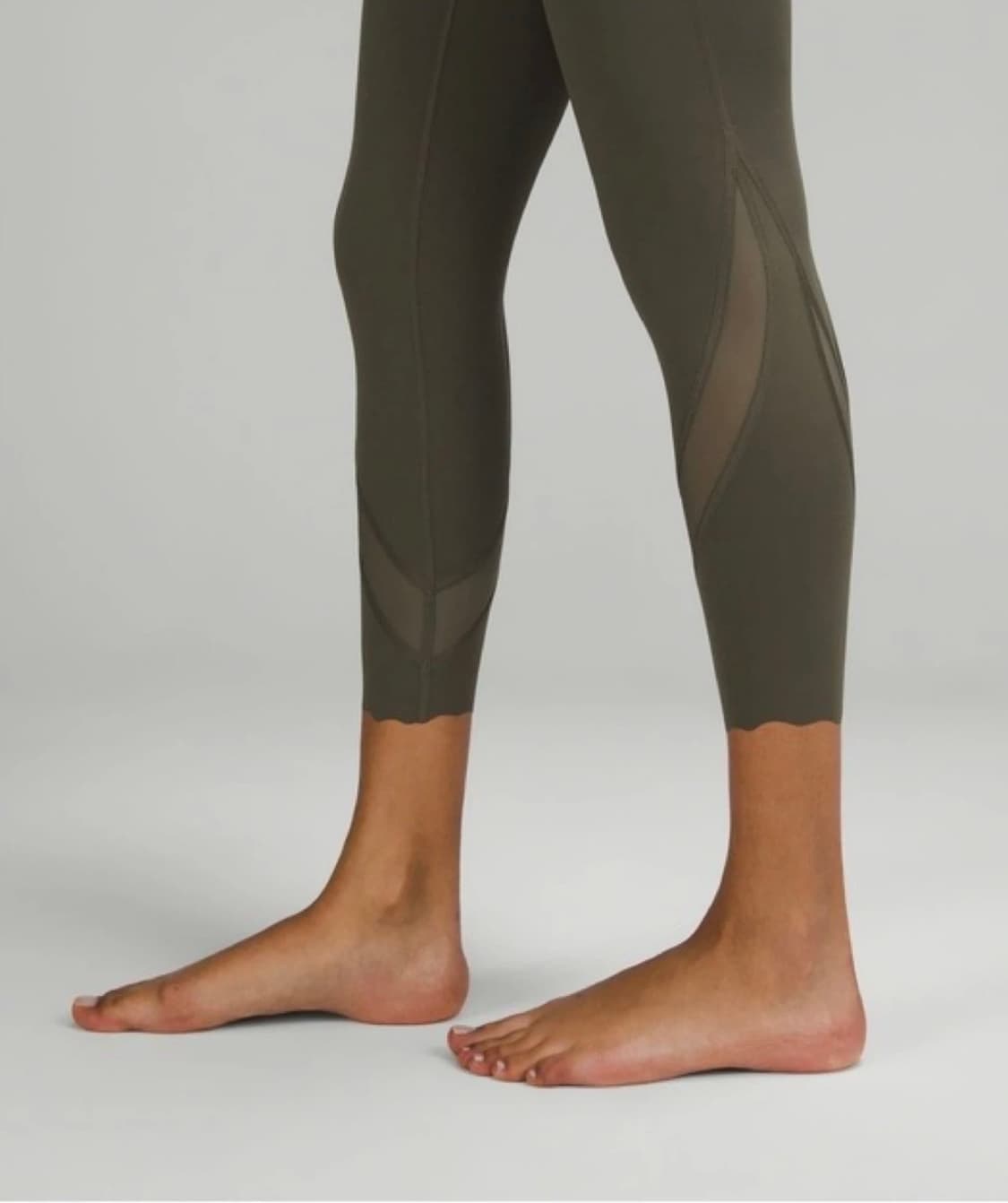 룰루레몬 원더 언더 하이라이즈 크롭 스캘럽 레깅스  상품이미지2