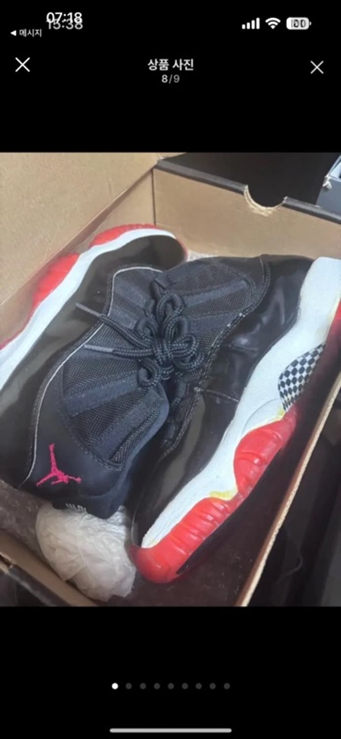 나이키 에어조던 11 원판 브레드 상품이미지8