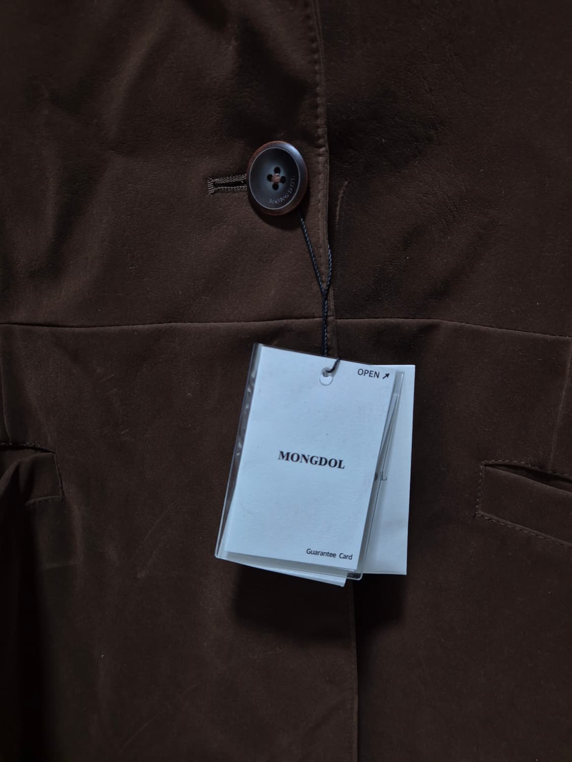 MONGDOL.몽돌 스웨이드자켓 상품이미지8