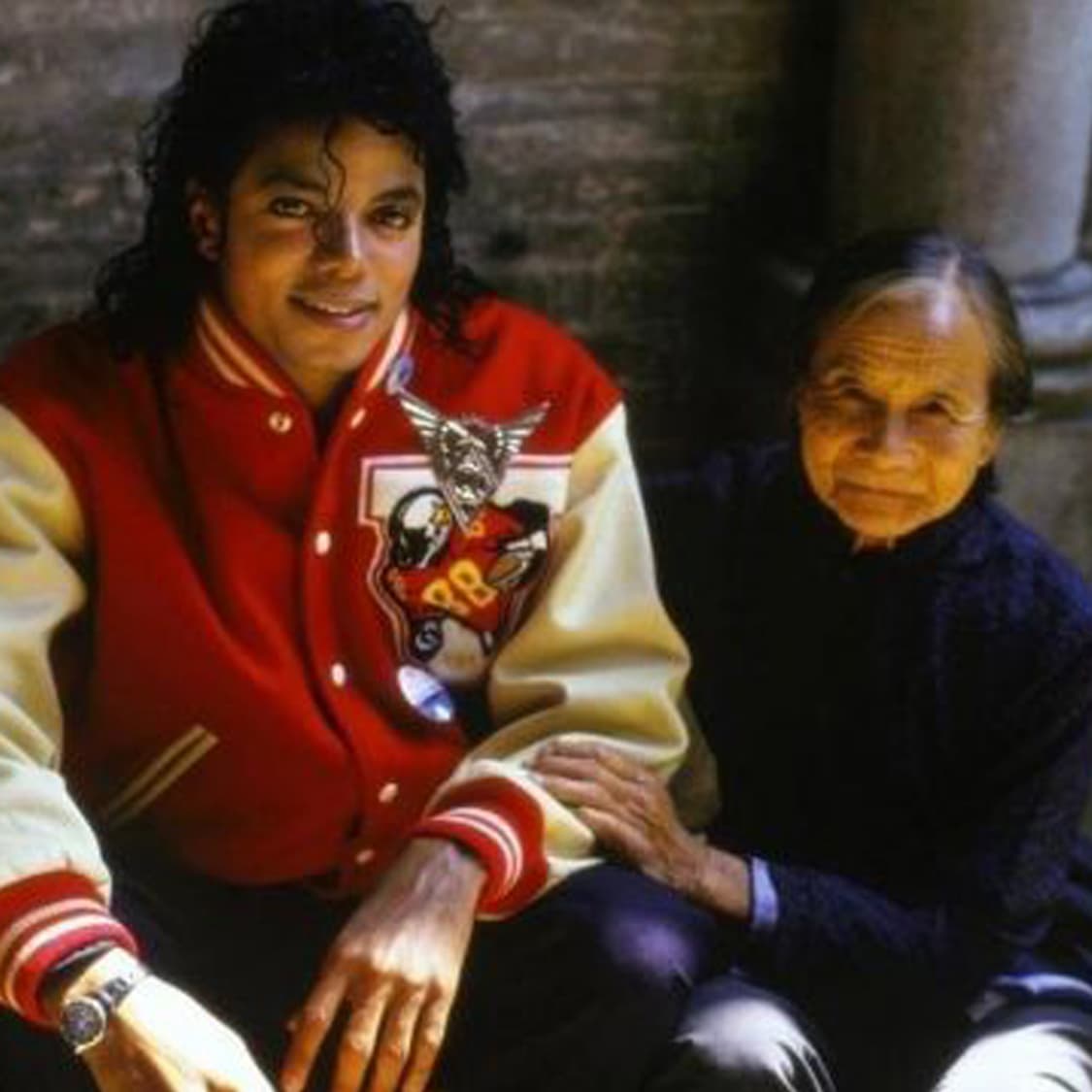 80'S 마이클 잭슨 BAD 반 작 VAN JAC 오리지널 바시티 자켓 상품이미지1