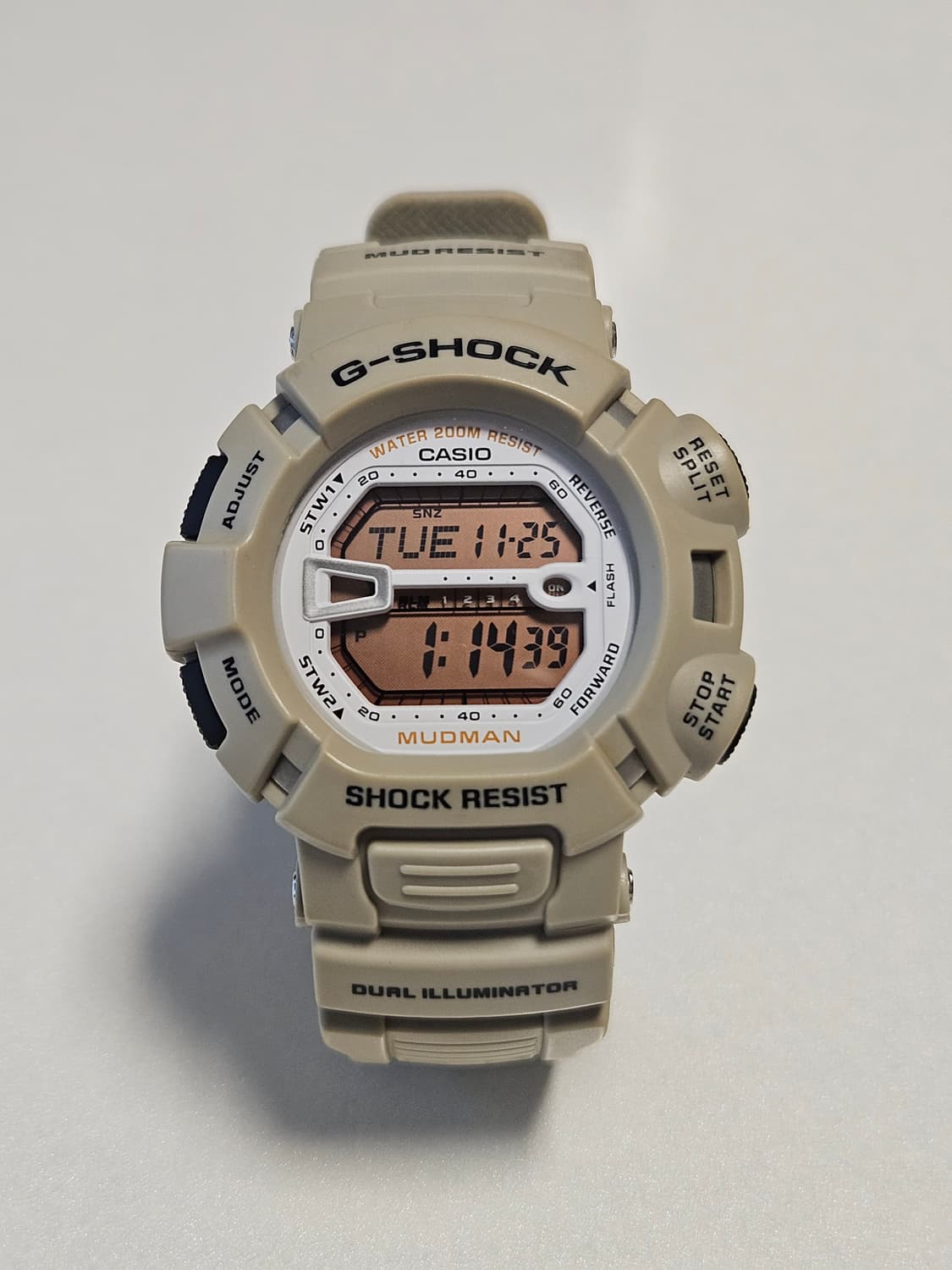 카시오 G-SHOCK 머드맨 베이지 시계 상품이미지1