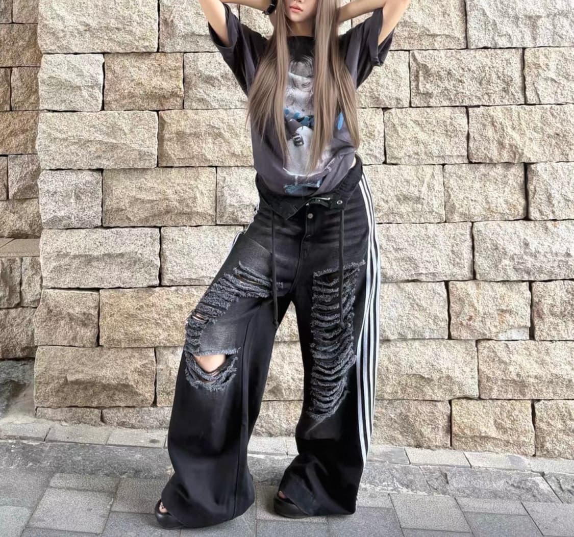 YORI SPORTS 5 STRIP DENIM  WOMAN 상품이미지5