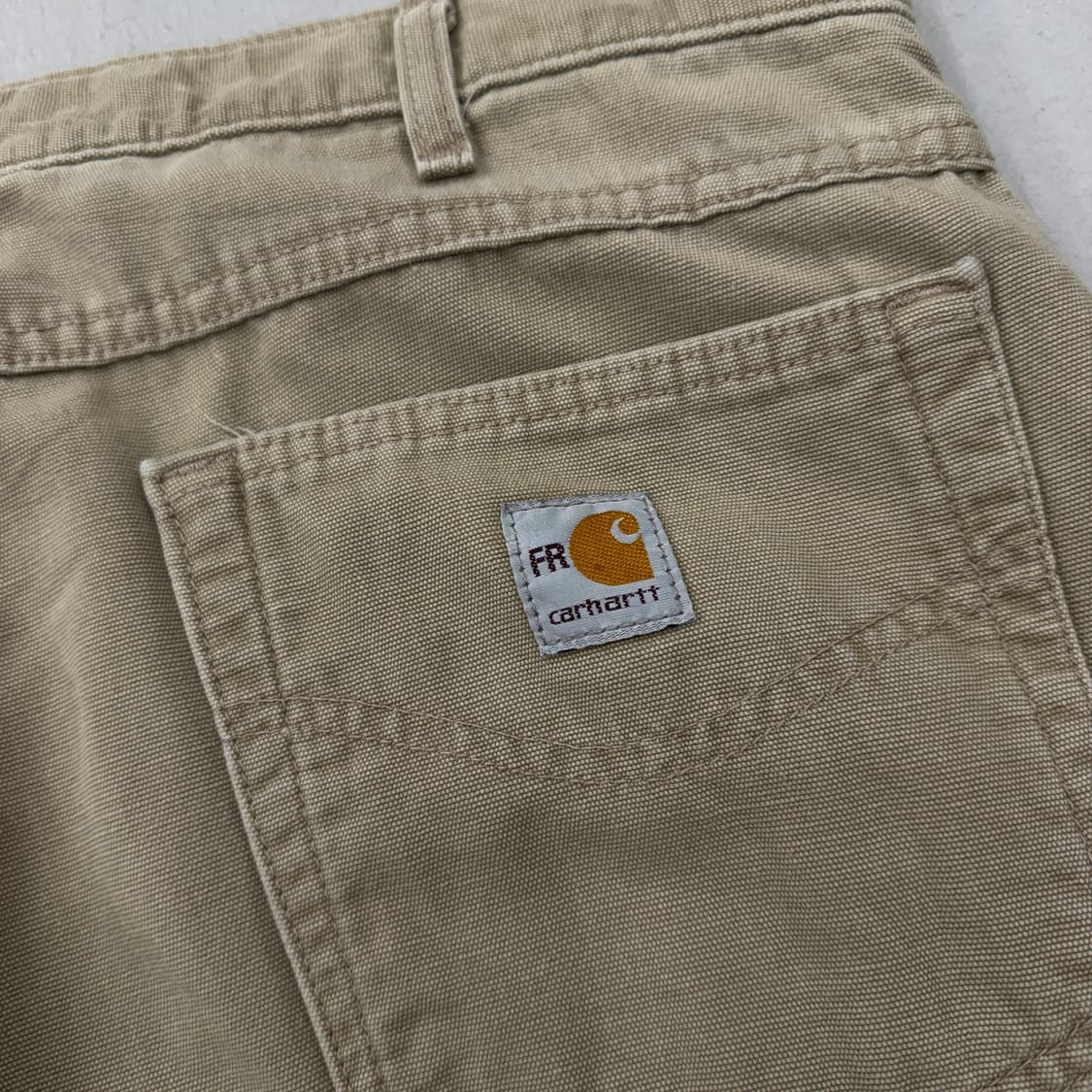 칼하트 OG 카펜터 FR 덕캔버스 와이드 워크팬츠 상품이미지7