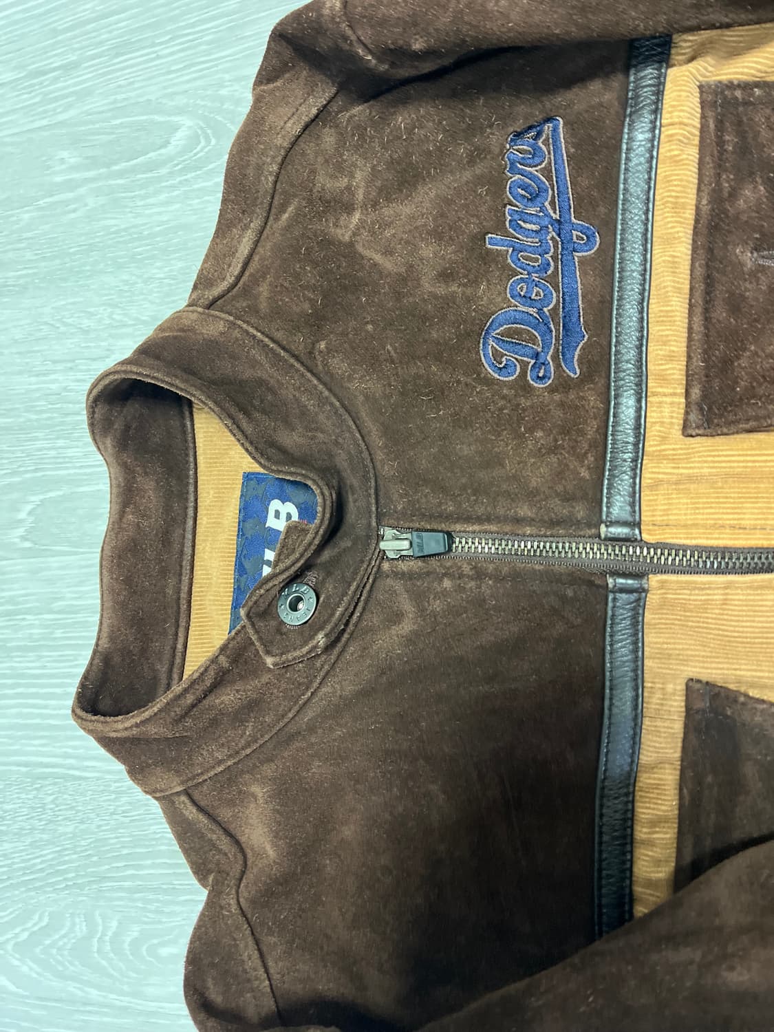 MLB 소가죽 골덴 자켓 105  상품이미지4