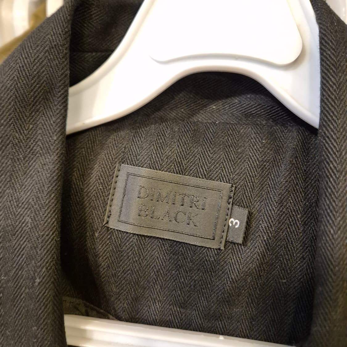L~XL(착샷잇음) 블랙 면 워크블레이져  상품이미지4