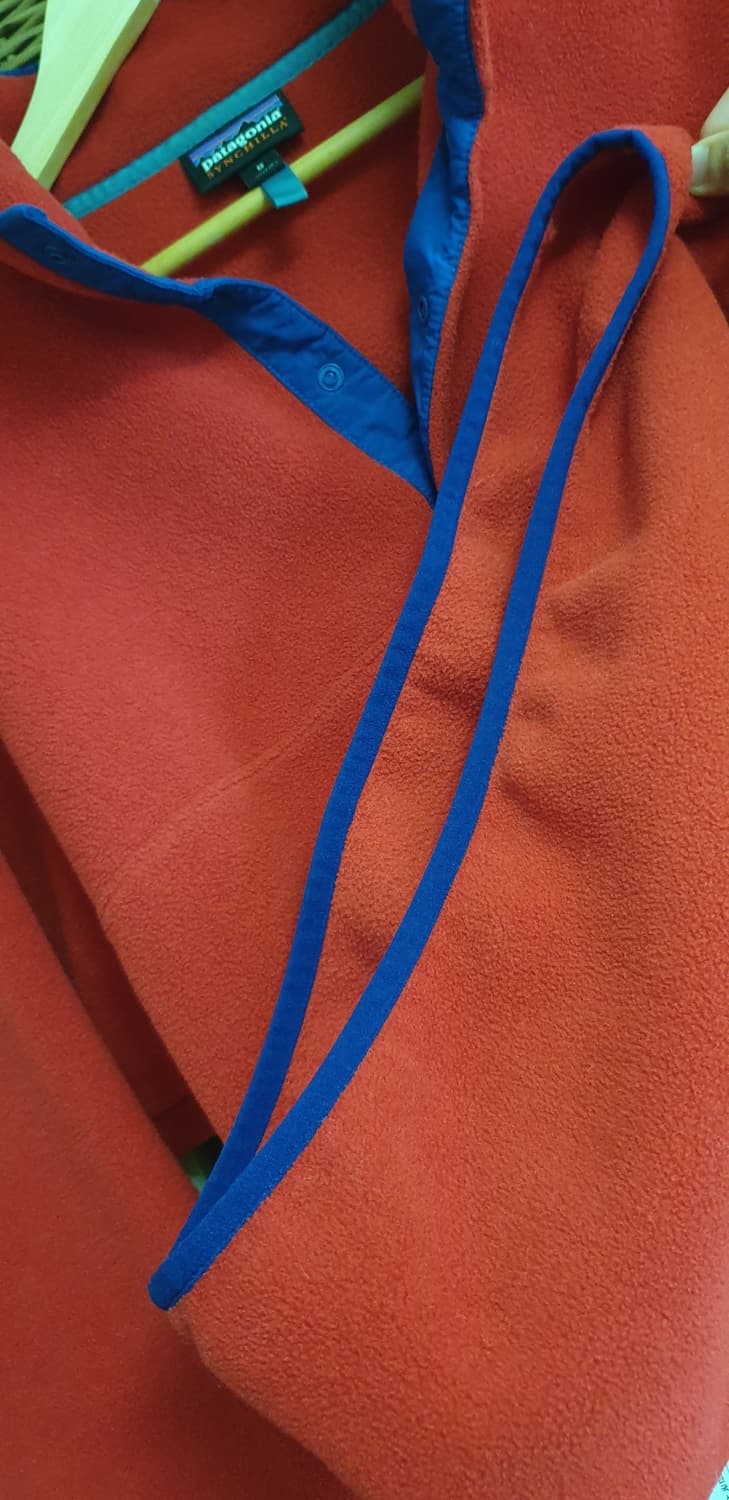 파타고니아 신칠라 스냅티 풀오버 레드  M 상품이미지7