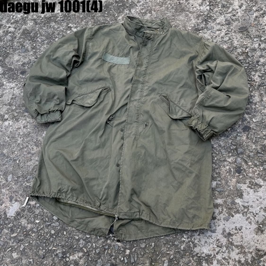 M65 야상 개파카 올리브 그린 후드 탈부착 XL 상품이미지2