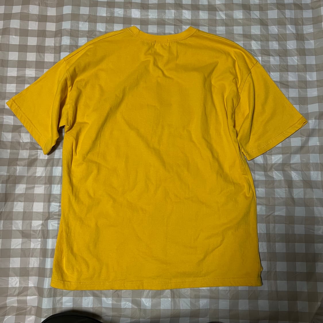 GGS 걸스 프린팅 보세 반팔 90-95 옐로우 머스타드 반팔티 상품이미지3