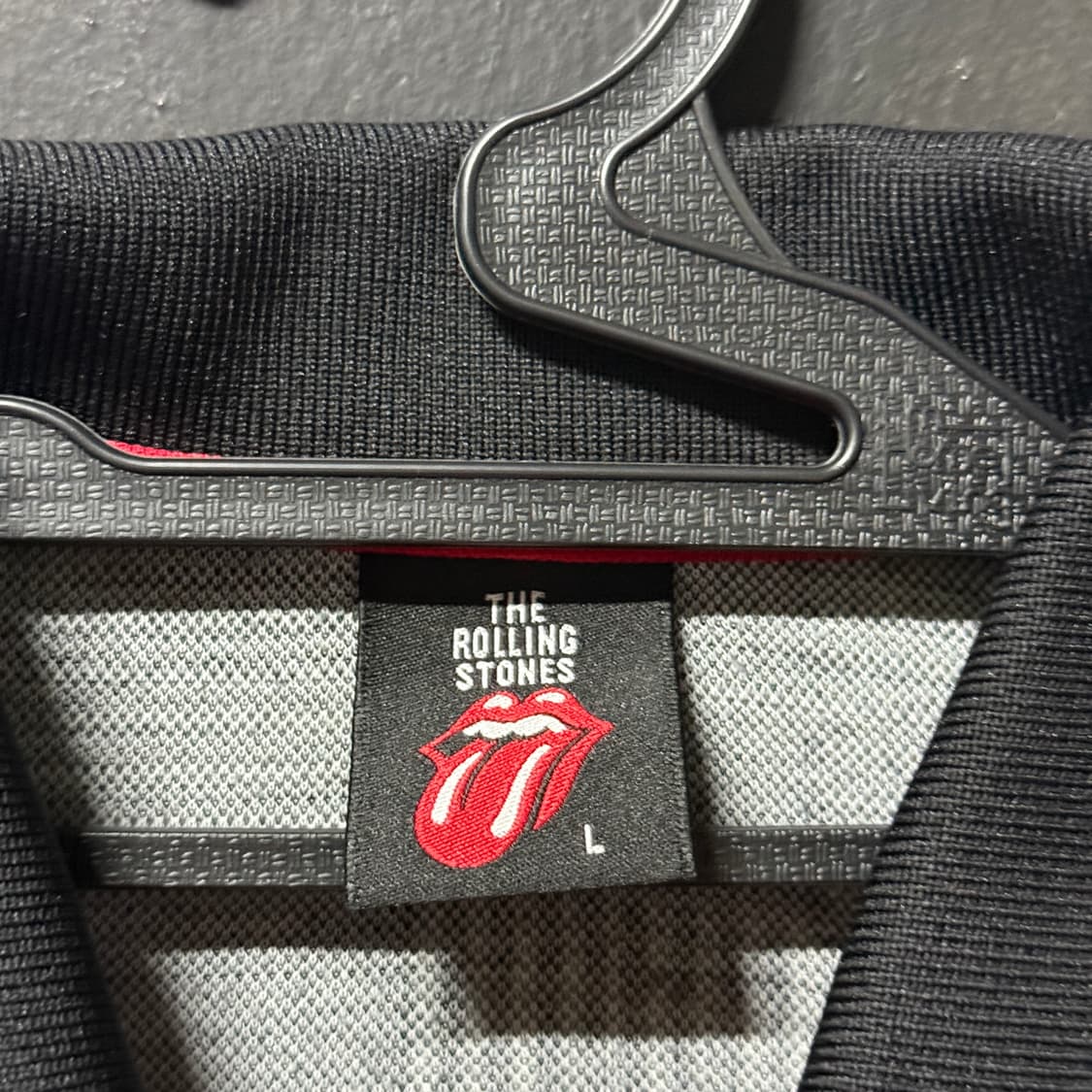 롤링스톤즈 락 펑크 자수 패치 체크 롱슬리브 피케 티셔츠 상품이미지5