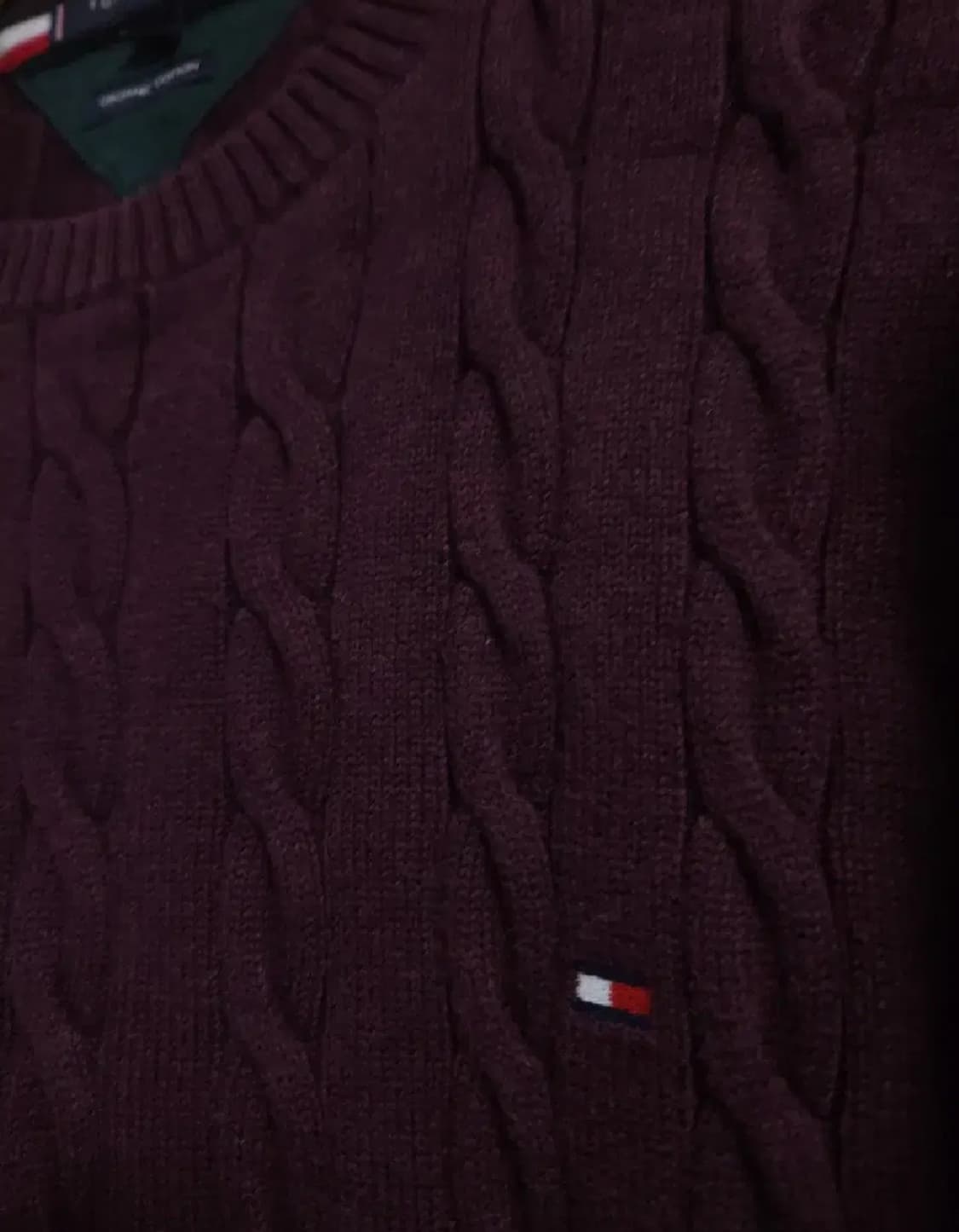 타미힐피거 케이블니트, L 상품이미지2