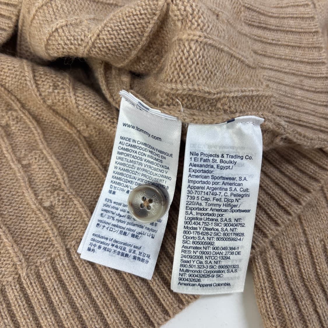 타미힐피거 가디건 상품이미지7