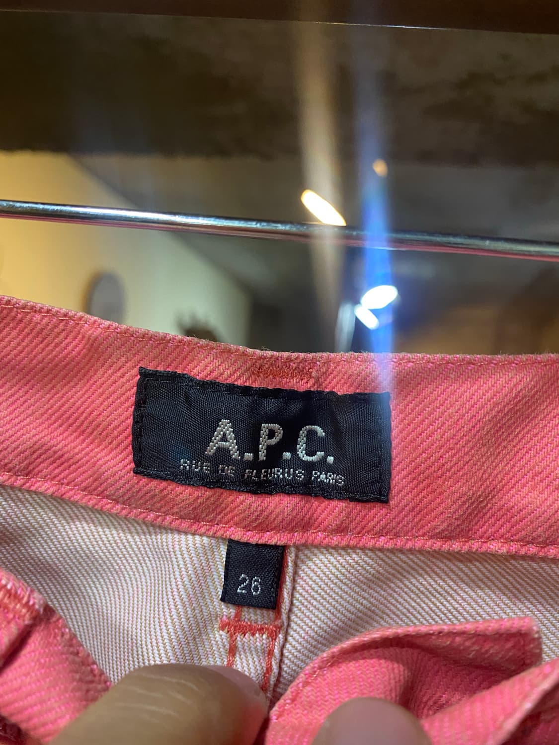 A.P.C. 아페쎄 핑크컬러 스키니 26 상품이미지4