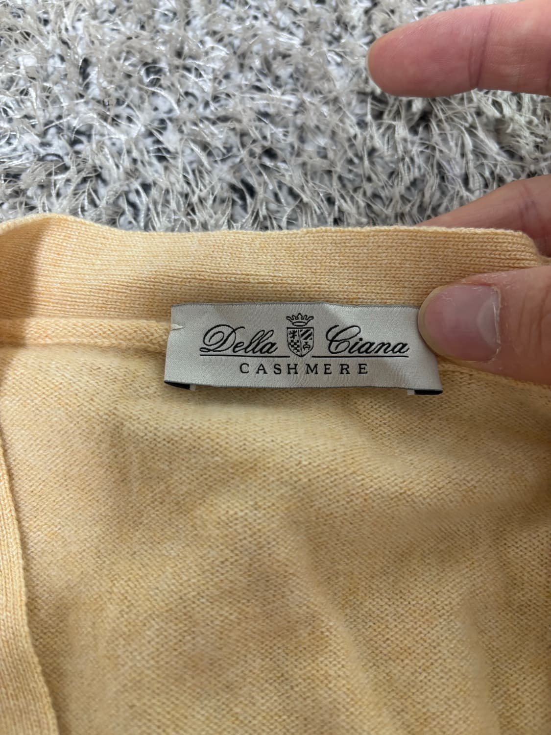 이태리제 캐시미어100프로 니트 베스트 사이즈 100 상품이미지3