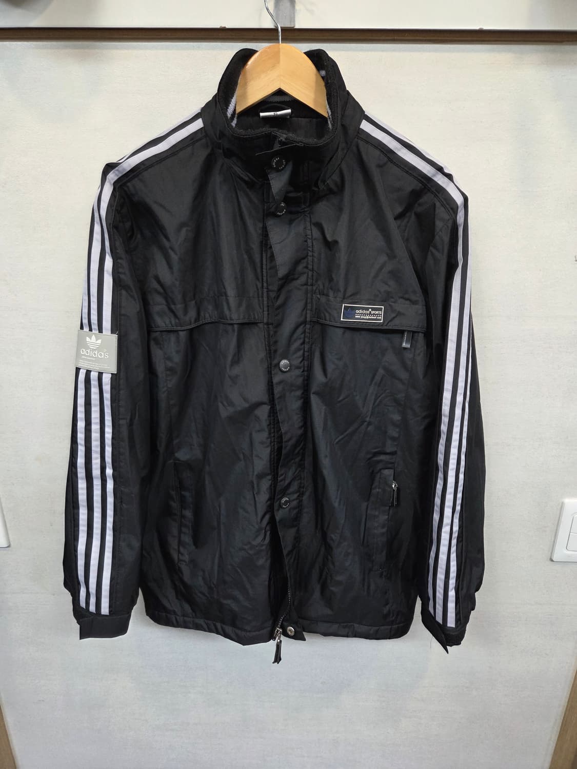 아디다스 올드스쿨 안감플리스 방풍 자켓 95 상품이미지1