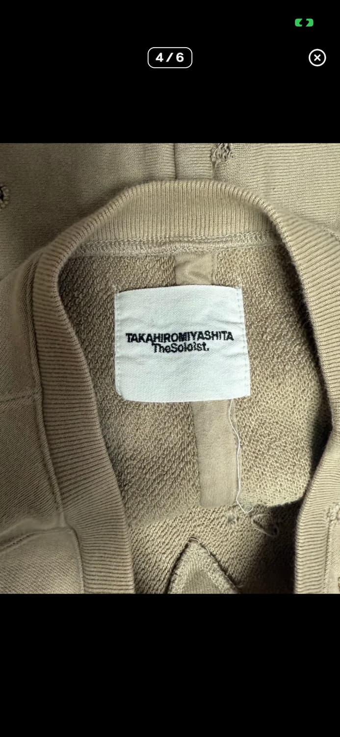 솔로이스트 그런지 맨투맨 상품이미지4