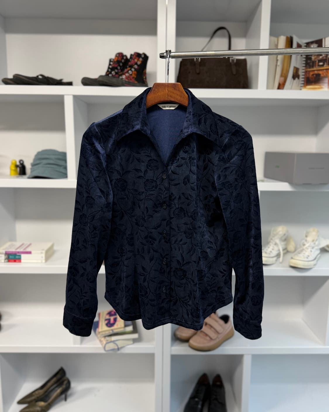 dada de elephant 벨루어 셔츠 상품이미지1