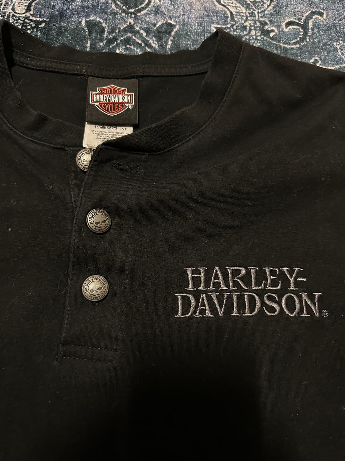 rare skull punk rock long sleeve 상품이미지5