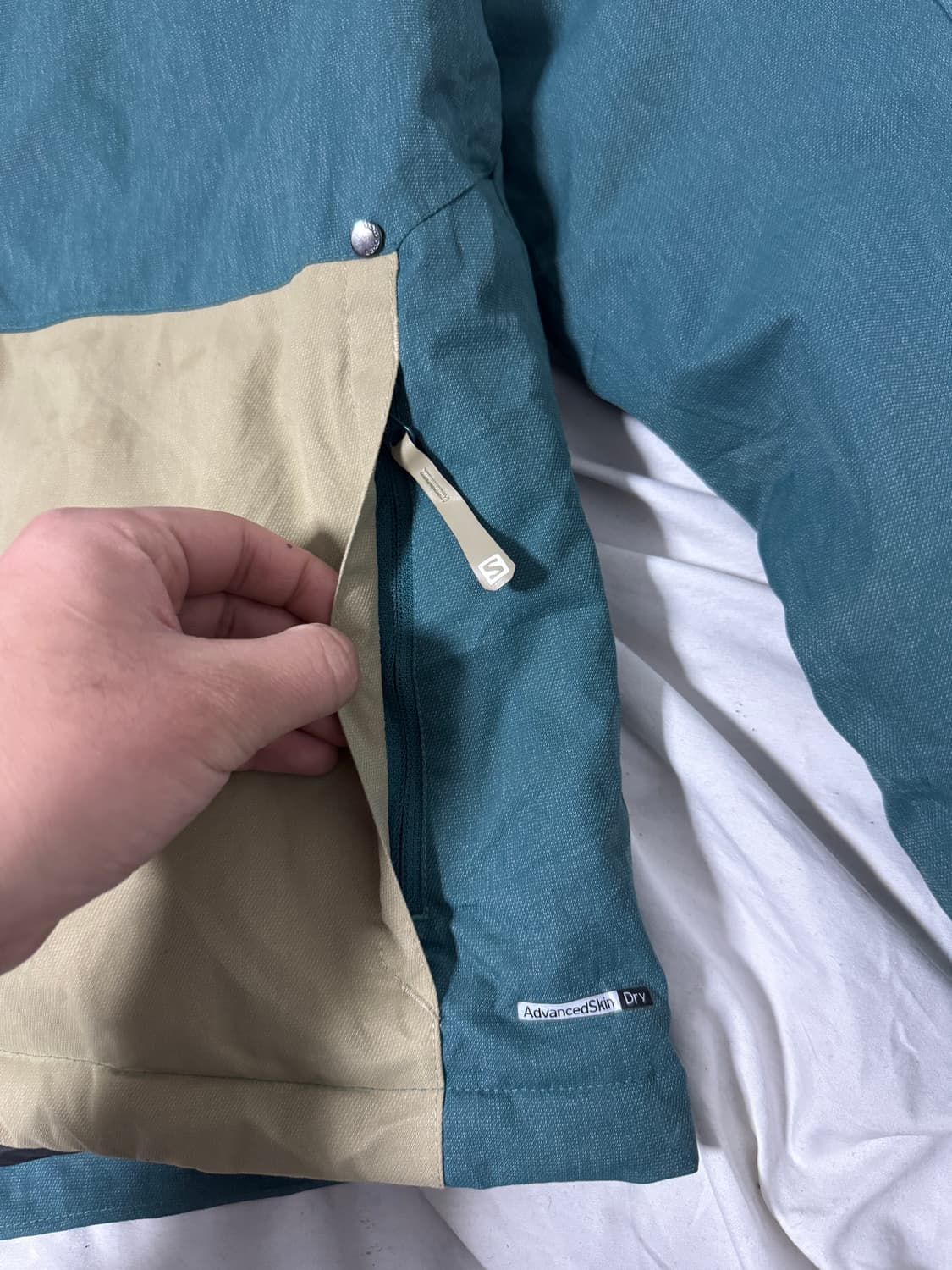 살로몬 투 톤 자켓 아웃도어 고프코어 상품이미지5