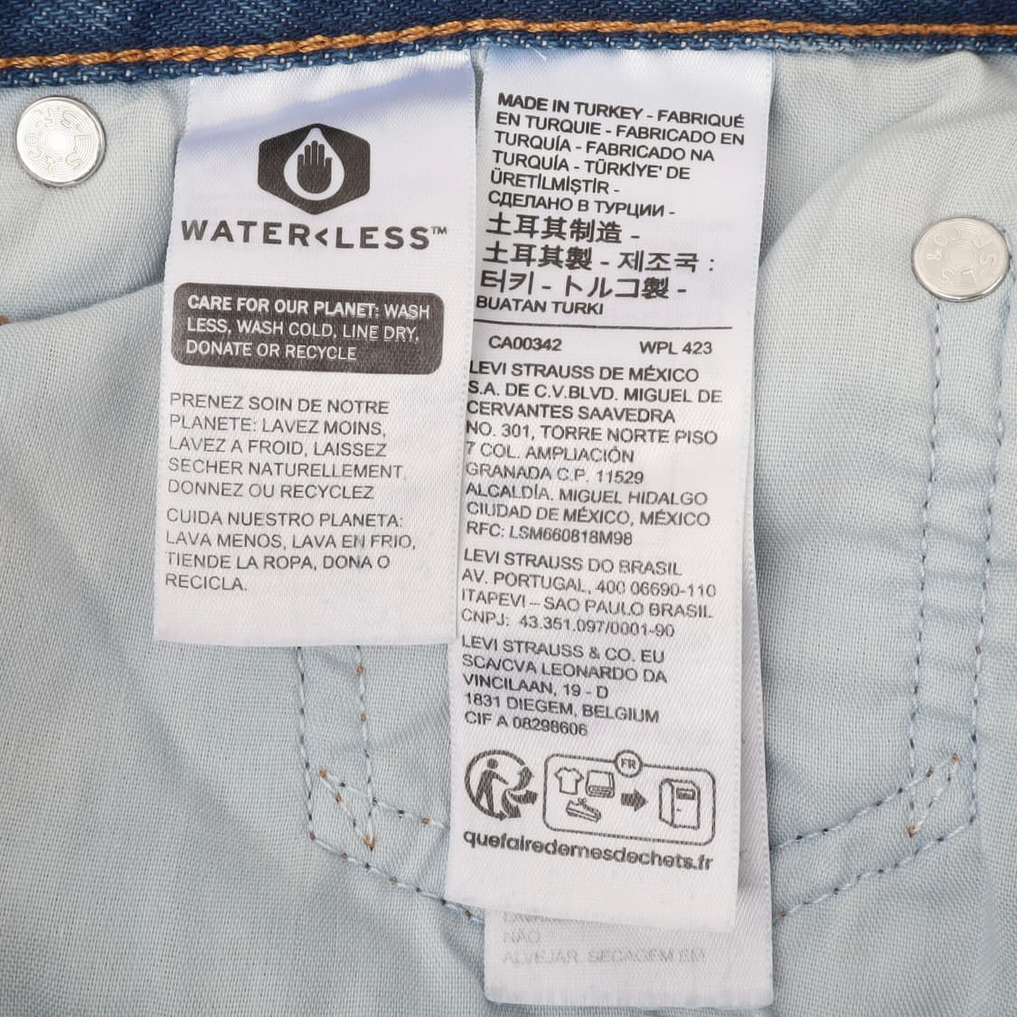 리바이스 501 90s 데님팬츠 상품이미지9