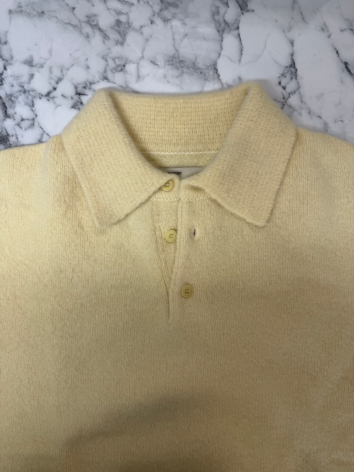 포터리 옐로우 니트 3사이즈 새상품 상품이미지1