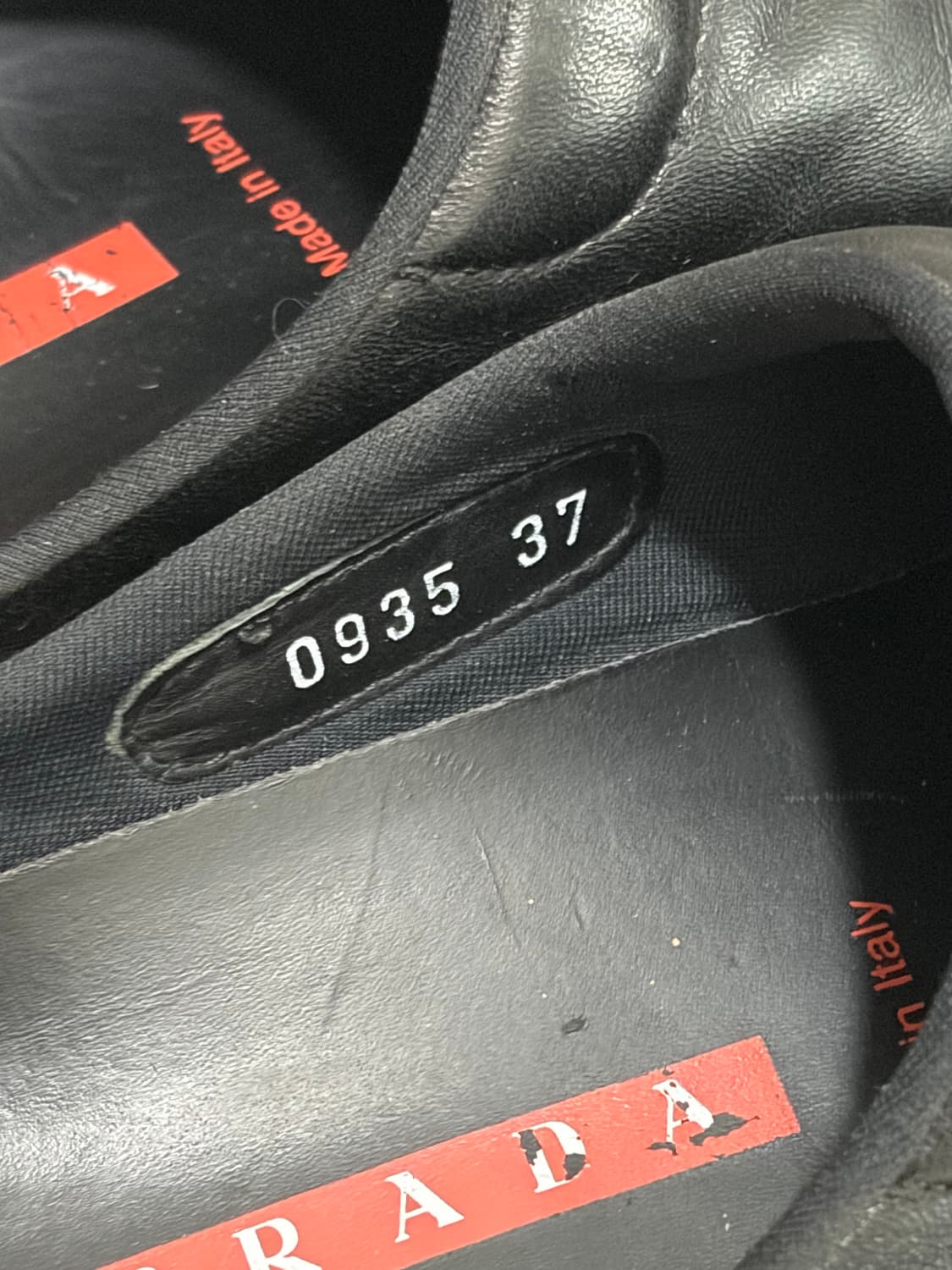 프라다 빈티지 레더 슬립온 로퍼 상품이미지7