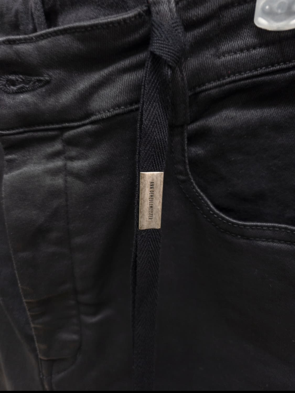 앤 드뮐미스터 블랙 와웃 5 포켓 컴포트 스키니 트라우저 32 상품이미지6