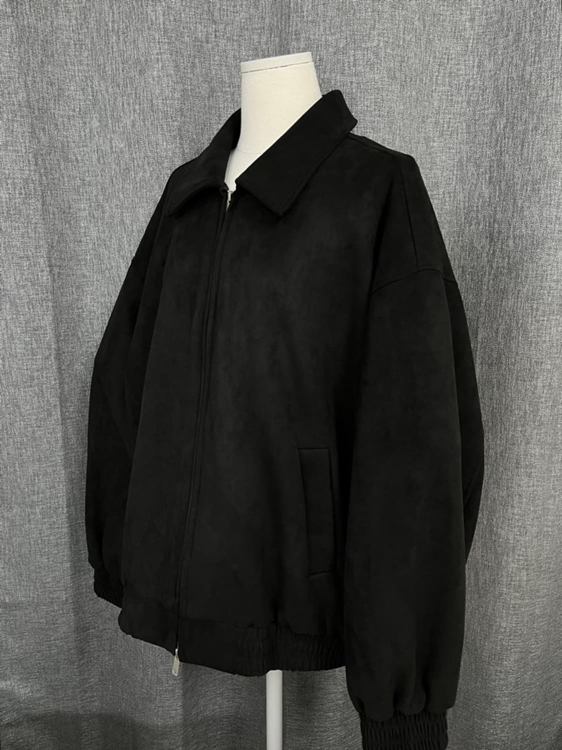 빈티지 스웨이드 블루종 자켓/#3516 상품이미지2