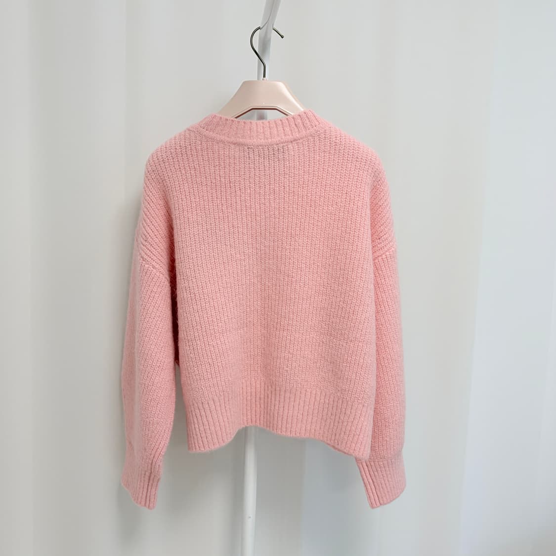 비비안웨스트우드 레드라벨 알파카 핑크 스웨터 상품이미지3