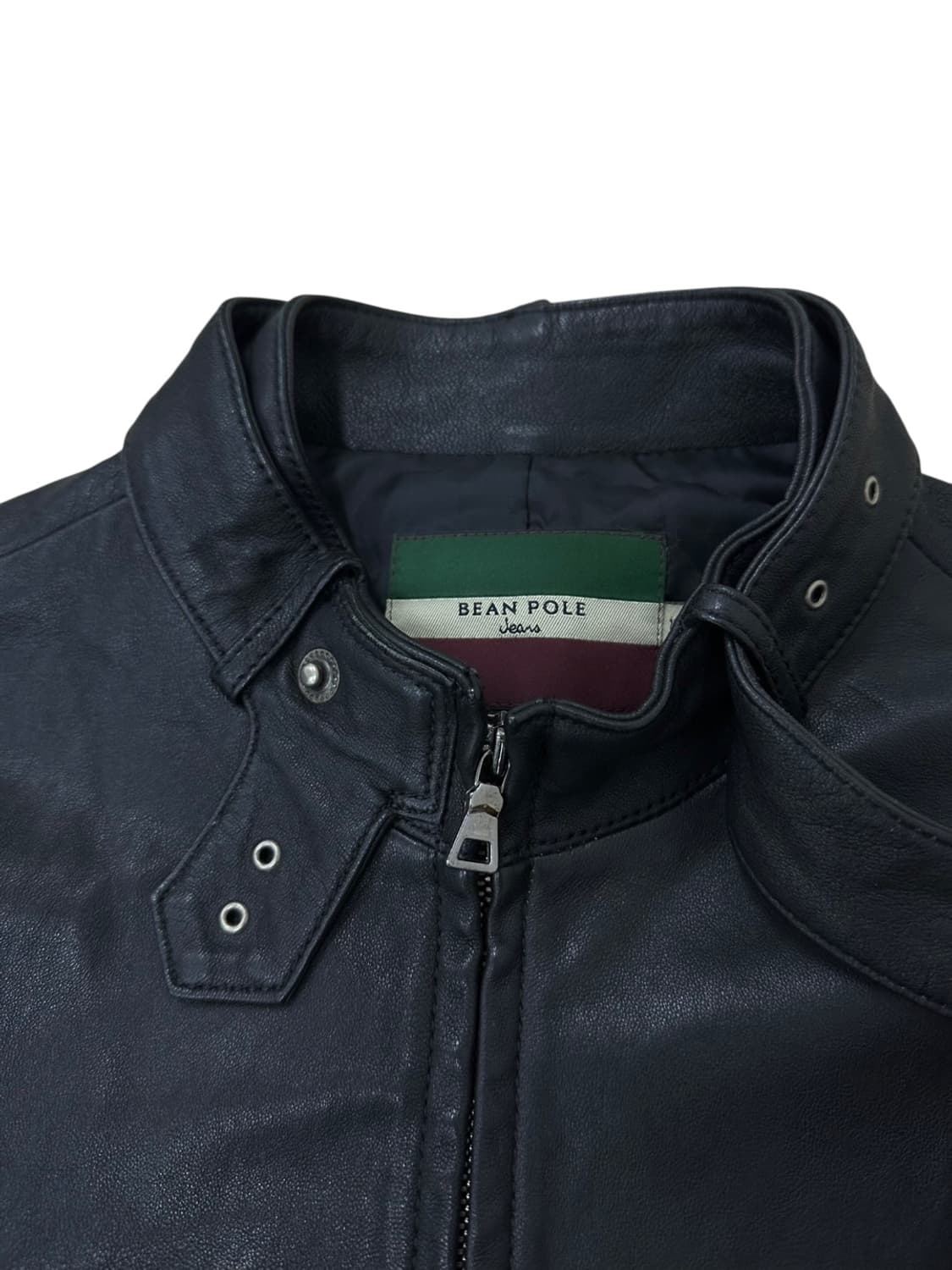 빈폴 양가죽 자켓 블랙 (L) 상품이미지4