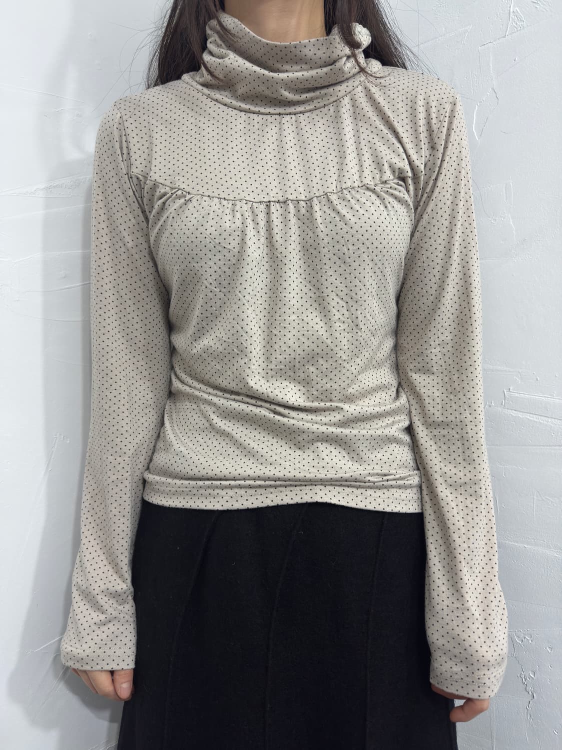 dot&lace longsleeve 상품이미지1