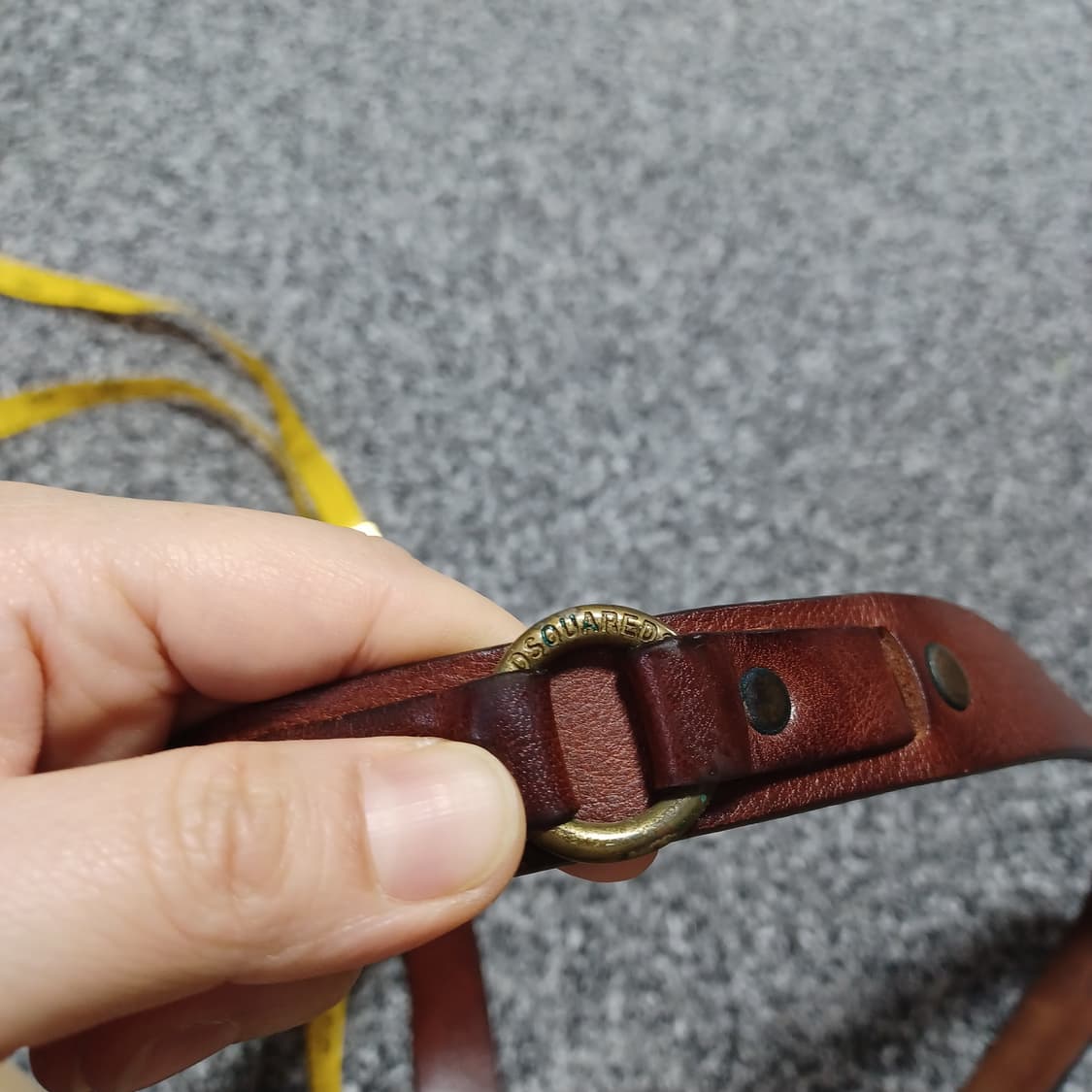 디스퀘어드2 100% 레더 가죽 벨트 상품이미지3