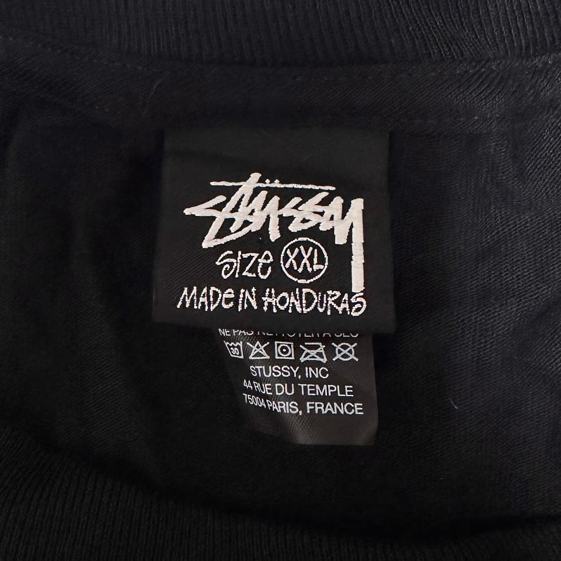 스투시 빅스탁 블랙 반팔티 상품이미지6