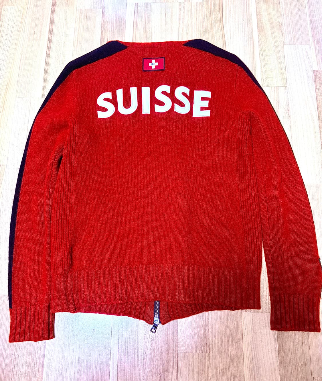 폴로 스위스 램스울 투웨이 집업 상품이미지2