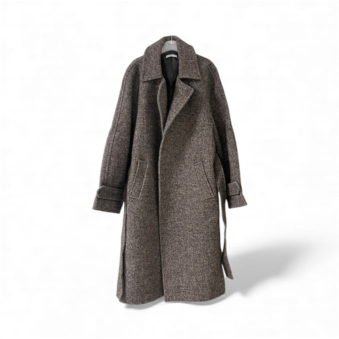 포저 헤링본 롱코트 상품이미지2