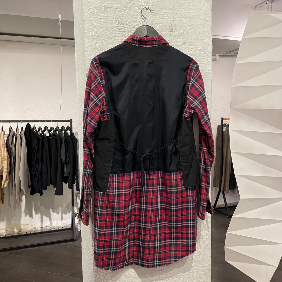 존 언더커버 베스트 레이어드 셔츠 상품이미지3