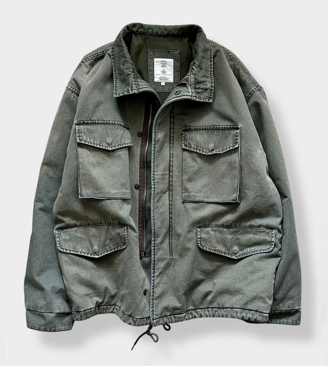 [2] 엔벨로프 Murphy Lab 65 필드 세이지 그린 파카 자켓 상품이미지1